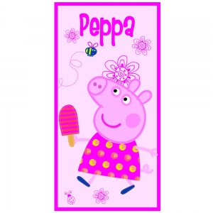 toalla de playa peppa pig "ice cream" :: imagen 1