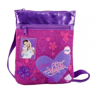 bolso bandolera violetta "corazón" :: imagen 1