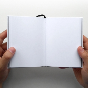 cuaderno de tapa dura "blanco y negro" hojas en blanco / 11 x 15 cm :: imagen 7