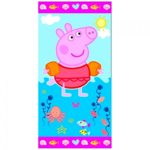 toalla de playa peppa pig "sea" :: imagen 1