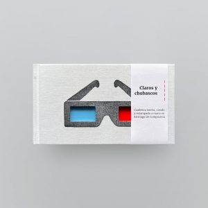 cuaderno de tapa dura "gafas 3d" hojas en blanco / blanco / 15 x 8,5 cm :: imagen 10