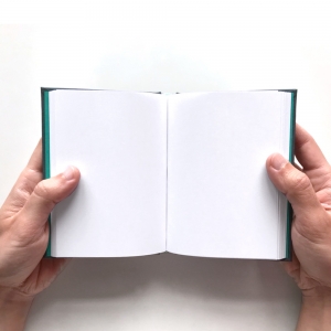 cuaderno de tapa dura "ojos móviles" hojas en blanco / gris oscuro / 11 x 15 cm :: imagen 4