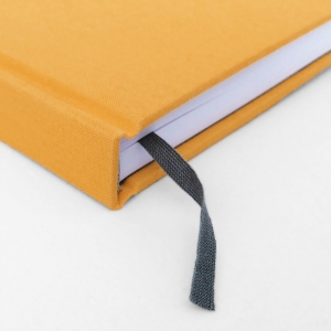 cuaderno de tapa dura "amarillo y gris" hojas en blanco / 11 x 15 cm :: imagen 6