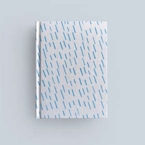 cuaderno de tapa dura "sempre chove" hojas en blanco / 11 x 15 cm :: imagen 1