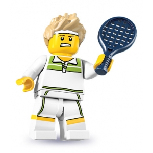 lego minifiguras serie 7 - tenista famoso :: imagen 1