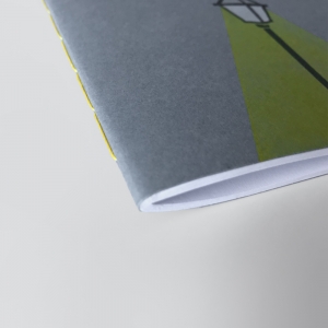 cuaderno de tapa blanda (cosido visto) "farola" hojas en blanco / gris oscuro / 10 x 14 cm :: imagen 9