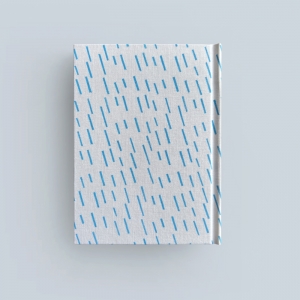 cuaderno de tapa dura "sempre chove" hojas en blanco / 11 x 15 cm :: imagen 2