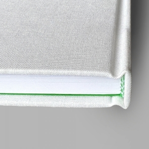 cuaderno de tapa dura "eu ♥ grelos" hojas en blanco / blanco / 15 x 21 cm :: imagen 8