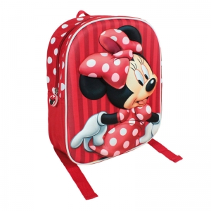 mochila con relieve minnie mouse / pequeño :: imagen 1