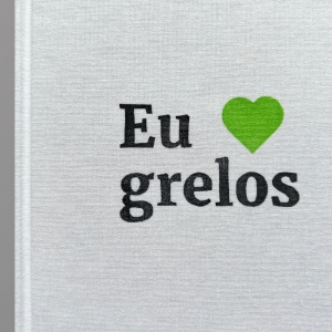 cuaderno de tapa dura "eu ♥ grelos" hojas en blanco / blanco / 15 x 21 cm :: imagen 9