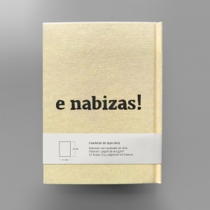 cuaderno de tapa dura "eu ♥ grelos" hojas en blanco / crema / 11 x 15 cm :: imagen 11