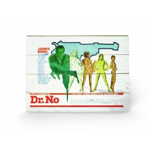 póster de madera james bond "dr. no" / 59 x 40 cm :: imagen 1