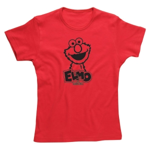 camiseta para chica - barrio sésamo "elmo" / Talla M :: imagen 1