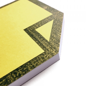 cuaderno de tapa blanda "file" hojas en blanco / amarillo limón / 10 x 14 cm :: imagen 5