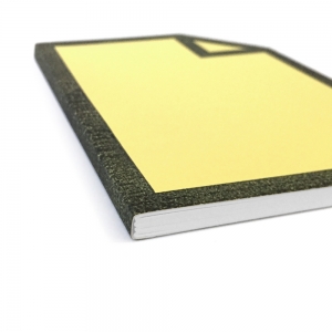 cuaderno de tapa blanda "file" hojas en blanco / amarillo limón / 10 x 14 cm :: imagen 6