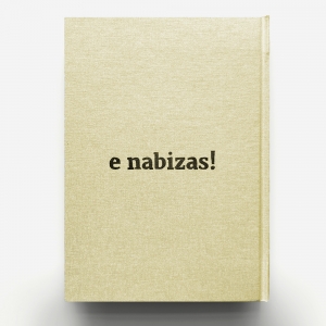 cuaderno de tapa dura "eu ♥ grelos" hojas en blanco / crema / 15 x 21 cm :: imagen 2
