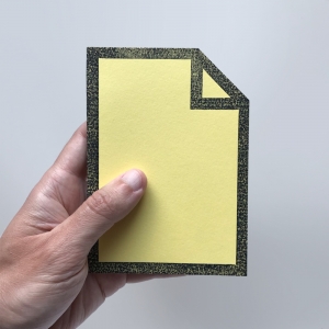 cuaderno de tapa blanda "file" hojas en blanco / amarillo limón / 10 x 14 cm :: imagen 7