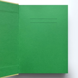 cuaderno de tapa dura "eu ♥ grelos" hojas en blanco / crema / 15 x 21 cm :: imagen 3