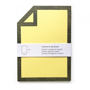 cuaderno de tapa blanda "file" hojas en blanco / amarillo limón / 10 x 14 cm :: imagen 9