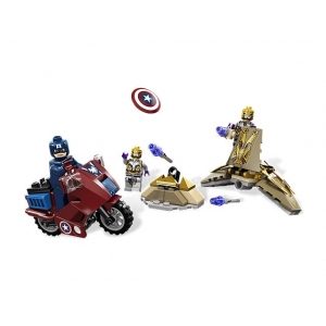 lego 6865 super heroes - moto del capitán américa :: imagen 2