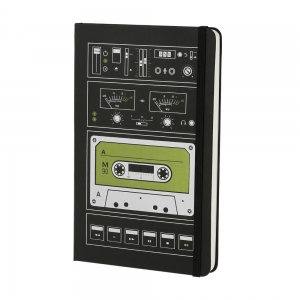 cuaderno moleskine edición limitada "audio cassette" hojas en blanco / grande :: imagen 1