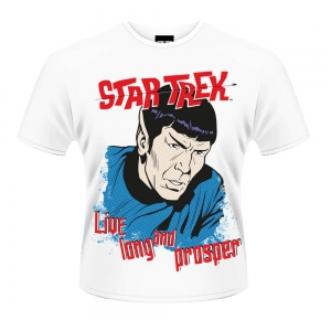 camiseta star trek "live long and prosper" / Talla S :: imagen 1