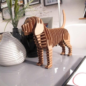 perro de cartón para construir "eco dog" :: imagen 2