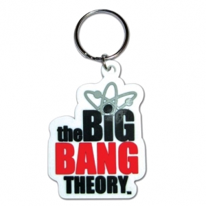 llavero de caucho the big bang theory "logo" :: imagen 1