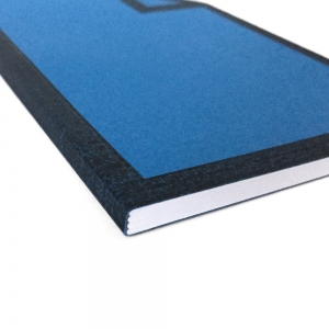 cuaderno de tapa blanda "file" hojas en blanco / azul / 10 x 14 cm :: imagen 6