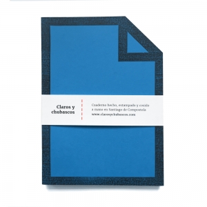 cuaderno de tapa blanda "file" hojas en blanco / azul / 10 x 14 cm :: imagen 8