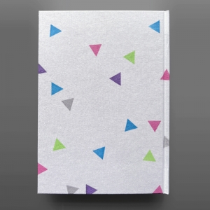 cuaderno de tapa dura "fiesta" hojas en blanco / blanco / 15 x 21 cm :: imagen 2