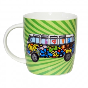 taza volkswagen "love bus" :: imagen 1