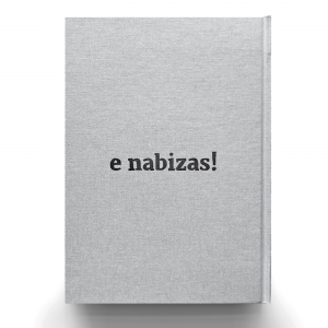 cuaderno de tapa dura "eu ♥ grelos" hojas en blanco / gris / 15 x 21 cm :: imagen 2
