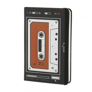 cuaderno moleskine edición limitada "audio cassette" hojas rayadas / pequeño :: imagen 1