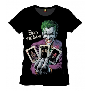 camiseta batman "enjoy the game" / negro / Talla XL :: imagen 1
