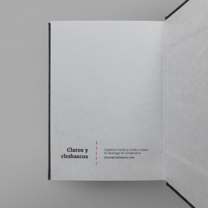 cuaderno de tapa dura "constelación osa menor" hojas en blanco / negro / 11 x 15 cm :: imagen 5