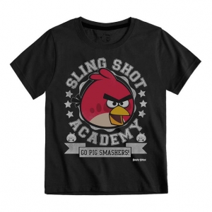 camiseta para niño - angry birds "sling shot academy" / Talla 4 :: imagen 1