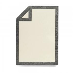 cuaderno de tapa blanda "file" hojas en blanco / beige / 10 x 14 cm :: imagen 2