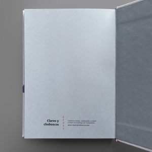 cuaderno de tapa dura "fiesta" hojas en blanco / blanco / 15 x 21 cm :: imagen 5