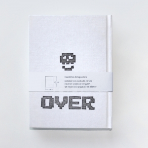 cuaderno de tapa dura "press start" hojas en blanco / blanco / 11 x 15 cm :: imagen 11