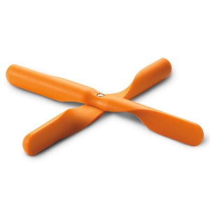 salvamanteles "hélice" / naranja :: imagen 1