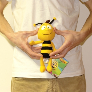 peluche la abeja maya 3d "willi" / 23 cm :: imagen 2