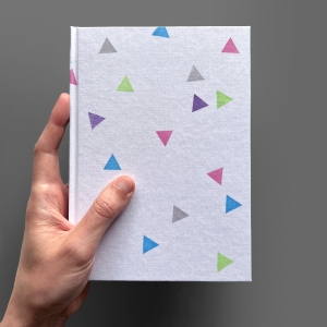 cuaderno de tapa dura "fiesta" hojas en blanco / blanco / 15 x 21 cm :: imagen 6