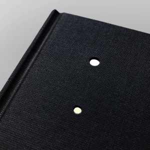 cuaderno de tapa dura "constelación osa menor" hojas en blanco / negro / 11 x 15 cm :: imagen 8