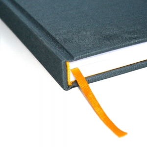 cuaderno de tapa dura "gris y amarillo" hojas en blanco / 11 x 15 cm :: imagen 6